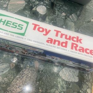 1991 HESS Toy Truck and Racer- NIB